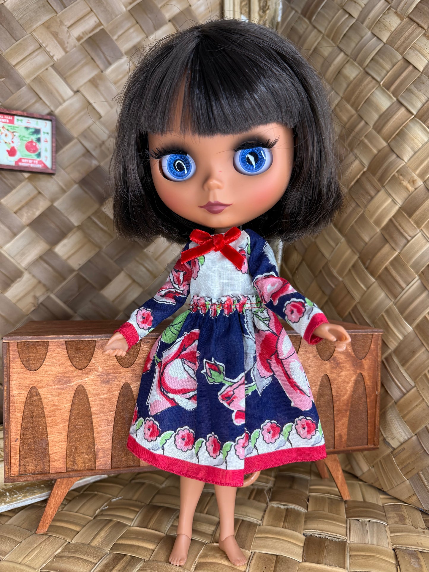 Bright Floral Hankie Dress